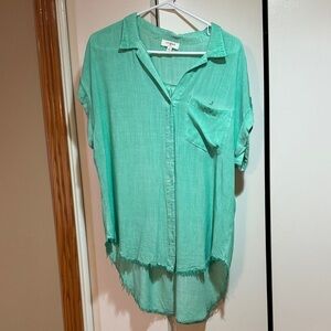 Mint Green Women's Top